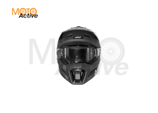 Кроссовый шлем с очками Leatt 3.5 V24 Black